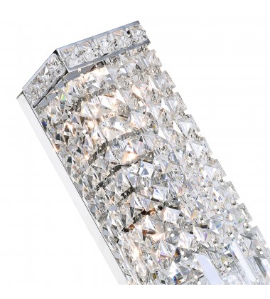  Colosseum 2 Light Wall Sconce With Chrome Finish (8031W5C) - CWI