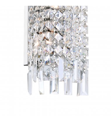  Colosseum 2 Light Wall Sconce With Chrome Finish (8031W5C) - CWI