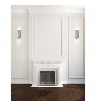  Colosseum 4 Light Wall Sconce With Chrome Finish (8031W7C) - CWI