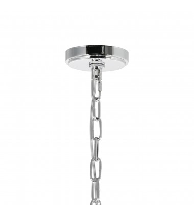  Amanda 11 Light Down Chandelier With Chrome Finish (8421P24C) - CWI