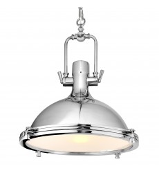  Show 1 Light Down Pendant With Chrome Finish (9602P16-1-601) - CWI