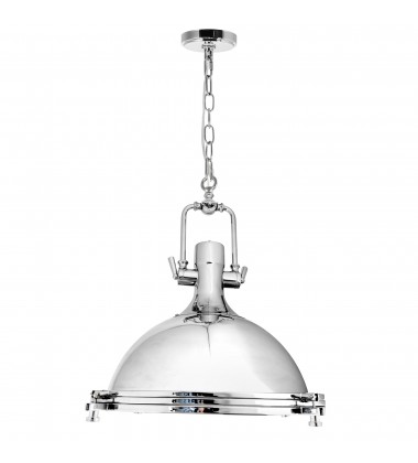  Show 1 Light Down Pendant With Chrome Finish (9602P16-1-601) - CWI