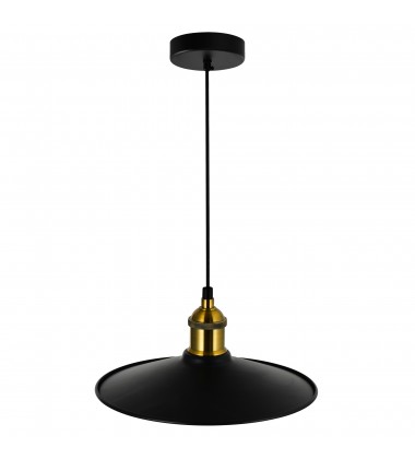  Brave 1 Light Black Mini Pendant (9605P10-1-101) - CWI