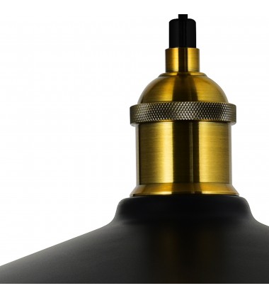  Brave 1 Light Black Mini Pendant (9605P10-1-101) - CWI