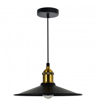  Brave 1 Light Black Mini Pendant (9605P10-1-101) - CWI