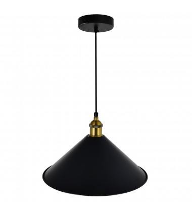  Brave 1 Light Black Mini Pendant (9605P12-1-101-B) - CWI