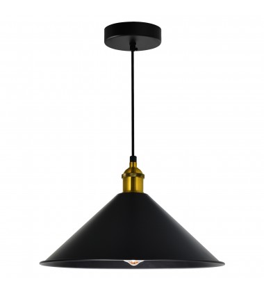  Brave 1 Light Black Mini Pendant (9605P12-1-101-B) - CWI