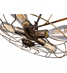 Pamela 5 Light Flush Mount With Antique Copper Finish (9606C19-5-128) - CWI  Pamela 5 Light Flush Mount With Antique Copper Finish (9606C19-5-128) - CWI