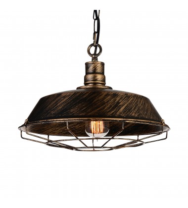 Morgan 1 Light Down Mini Pendant With Antique Copper Finish (9611P14-1-128) - CWI  Morgan 1 Light Down Mini Pendant With Antique Copper Finish (9611P14-1-128) - CWI
