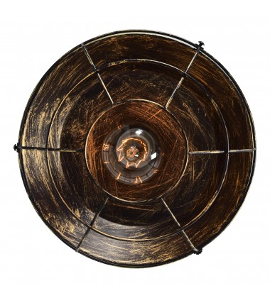 Morgan 1 Light Down Mini Pendant With Antique Copper Finish (9611P14-1-128) - CWI  Morgan 1 Light Down Mini Pendant With Antique Copper Finish (9611P14-1-128) - CWI