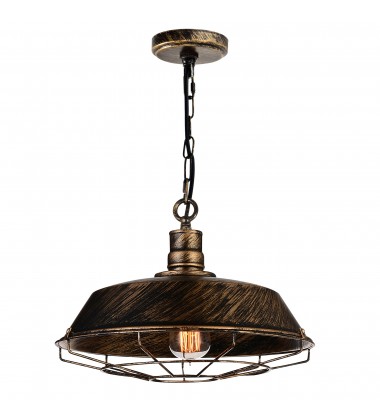 Morgan 1 Light Down Mini Pendant With Antique Copper Finish (9611P14-1-128) - CWI  Morgan 1 Light Down Mini Pendant With Antique Copper Finish (9611P14-1-128) - CWI