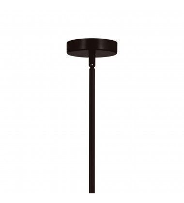  Kiera 4 Light Down Mini Pendant With Chocolate Finish (9613P10-4-126) - CWI