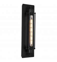  Kiera 1 Light Wall Sconce With Black Finish (9613W4-1-101) - CWI