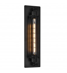  Kiera 1 Light Wall Sconce With Black Finish (9613W4-1-101) - CWI
