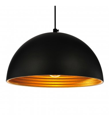  Modest 1 Light Down Mini Pendant With Black Finish (9629P12-1-101) - CWI