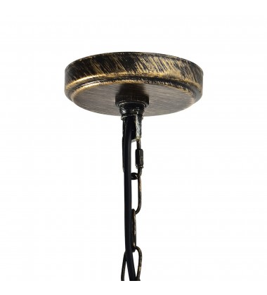  Amazon 4 Light Up Pendant With Antique forged copper Finish (9641P20-4-128) - CWI