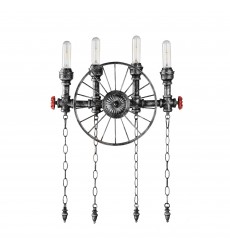  Rio 4 Light Wall Sconce With Gray Finish (9694W22-4-187) - CWI