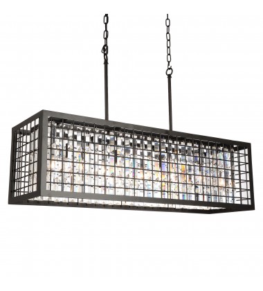 Meghna 4 Light Down Chandelier With Brown Finish (9697P36-4-192) - CWI Meghna 4 Light Down Chandelier With Brown Finish (9697P36-4-192) - CWI