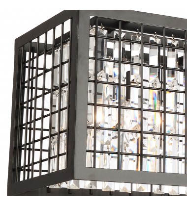 Meghna 4 Light Down Chandelier With Brown Finish (9697P36-4-192) - CWI Meghna 4 Light Down Chandelier With Brown Finish (9697P36-4-192) - CWI