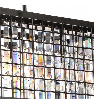 Meghna 4 Light Down Chandelier With Brown Finish (9697P36-4-192) - CWI Meghna 4 Light Down Chandelier With Brown Finish (9697P36-4-192) - CWI