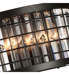  Meghna 3 Light Wall Sconce With Brown Finish (9697W16-3-192) - CWI