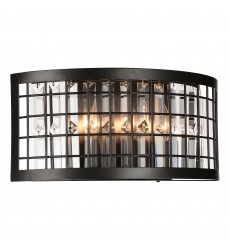  Meghna 3 Light Wall Sconce With Brown Finish (9697W16-3-192) - CWI