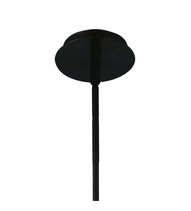  Darya 3 Light Up Chandelier With Brown Finish (9700P18-3-197) - CWI