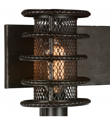  Darya 3 Light Wall Sconce With Brown Finish (9700W24-3-197) - CWI