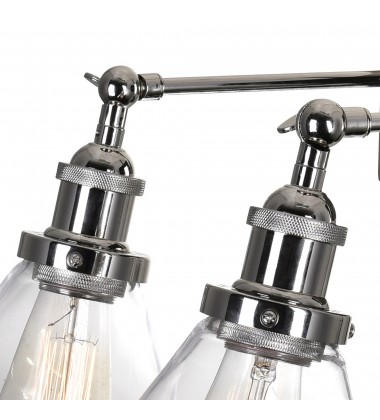  Eustis 3 Light Wall Sconce With Polished Nickel Finish (9735W24-3-613) - CWI