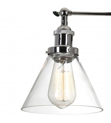  Eustis 3 Light Wall Sconce With Polished Nickel Finish (9735W24-3-613) - CWI