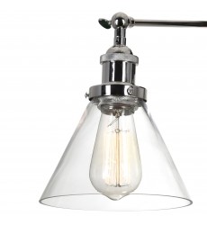  Eustis 1 Light Wall Sconce With Polished Nickel Finish (9735W7-1-613) - CWI