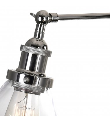  Eustis 1 Light Wall Sconce With Polished Nickel Finish (9735W7-1-613) - CWI