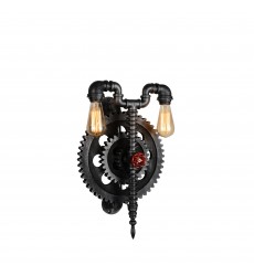  Soto 2 Light Wall Sconce With Gray Finish (9738W13-2-187) - CWI