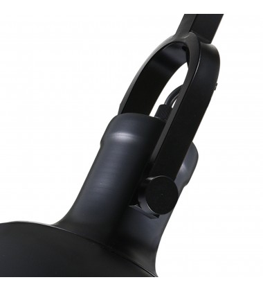  Strum 1 Light Down Pendant With Black Finish (9760P12-1-101) - CWI