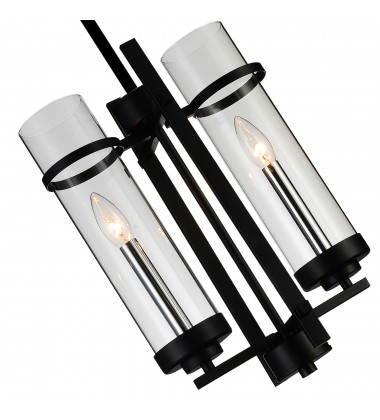  Sierra 2 Light Up Mini Pendant With Black Finish (9827P11-2-101) - CWI