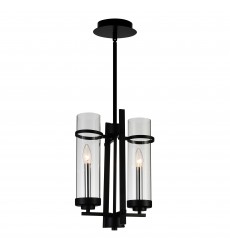  Sierra 2 Light Up Mini Pendant With Black Finish (9827P11-2-101) - CWI