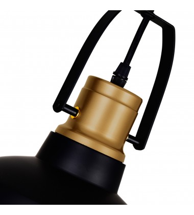 Elisa 1 Light Down Pendant With Black Finish (9845P9-101) - CWI Elisa 1 Light Down Pendant With Black Finish (9845P9-101) - CWI