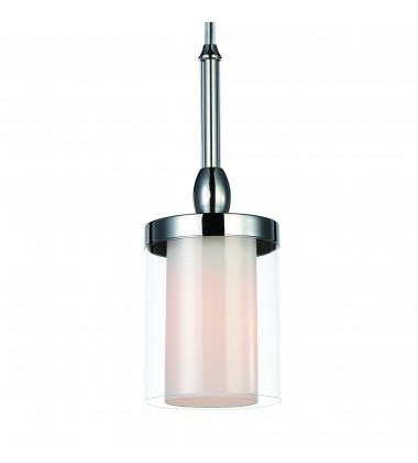 Maybelle 1 Light Candle Mini Chandelier With Chrome Finish (9851P5-1-601) - CWI Maybelle 1 Light Candle Mini Chandelier With Chrome Finish (9851P5-1-601) - CWI