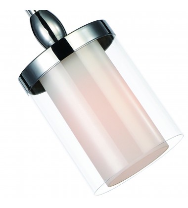 Maybelle 1 Light Candle Mini Chandelier With Chrome Finish (9851P5-1-601) - CWI Maybelle 1 Light Candle Mini Chandelier With Chrome Finish (9851P5-1-601) - CWI