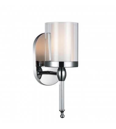  Maybelle 1 Light Bathroom Sconce With Chrome Finish (9851W5-1-601) - CWI