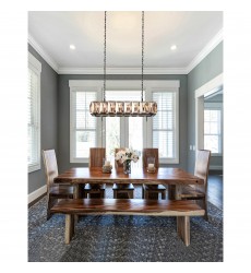  Jacquet 12 Light Chandelier With Black Finish (9860P42-12-101) - CWI