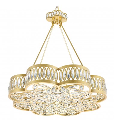  Nova 8 Light Chandelier With Champagne Finish (9906P31-8-208) - CWI
