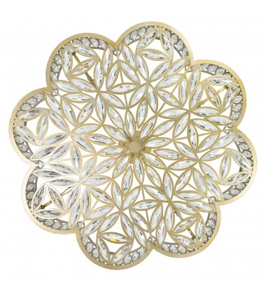  Nova 8 Light Chandelier With Champagne Finish (9906P31-8-208) - CWI