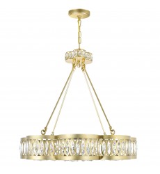  Nova 8 Light Chandelier With Champagne Finish (9906P31-8-208) - CWI