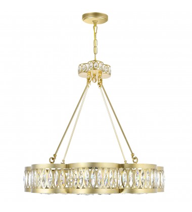  Nova 8 Light Chandelier With Champagne Finish (9906P31-8-208) - CWI