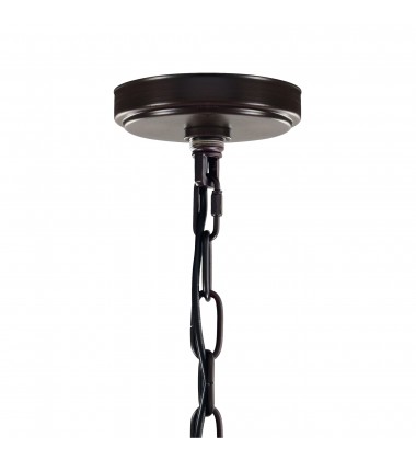 Litani 1 Light Down Chandelier With Brown Finish (9913P10-1-205) - CWI Litani 1 Light Down Chandelier With Brown Finish (9913P10-1-205) - CWI