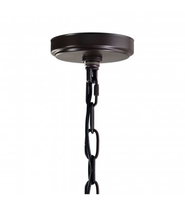 Litani 4 Light Down Chandelier With Brown Finish (9913P25-4-205) - CWI Litani 4 Light Down Chandelier With Brown Finish (9913P25-4-205) - CWI