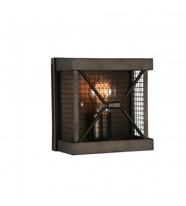 Kali 1 Light Wall Sconce With Light Brown Finish (9914W7-1-B-204) - CWI Kali 1 Light Wall Sconce With Light Brown Finish (9914W7-1-B-204) - CWI