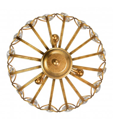  Altair 3 Light Chandelier With Antique Bronze Finish (9935P14-3-182) - CWI