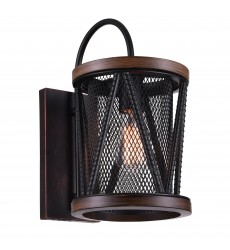  Parsh 1 Light Wall Sconce With Pewter Finish (9954W8-1-101) - CWI